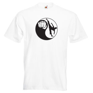 Yin Yang Men 22M6-black-on-white-shirt