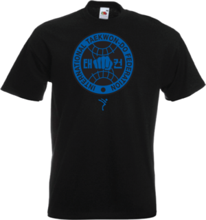 blue itf logo T-Shirt