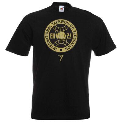 gold ITF logo T-Shirt