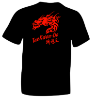 Fluorescent RED Dragon T-Shirt