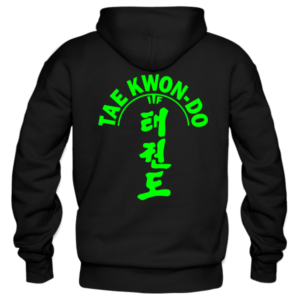 Fluorescent Green Taekwondo Hoodie
