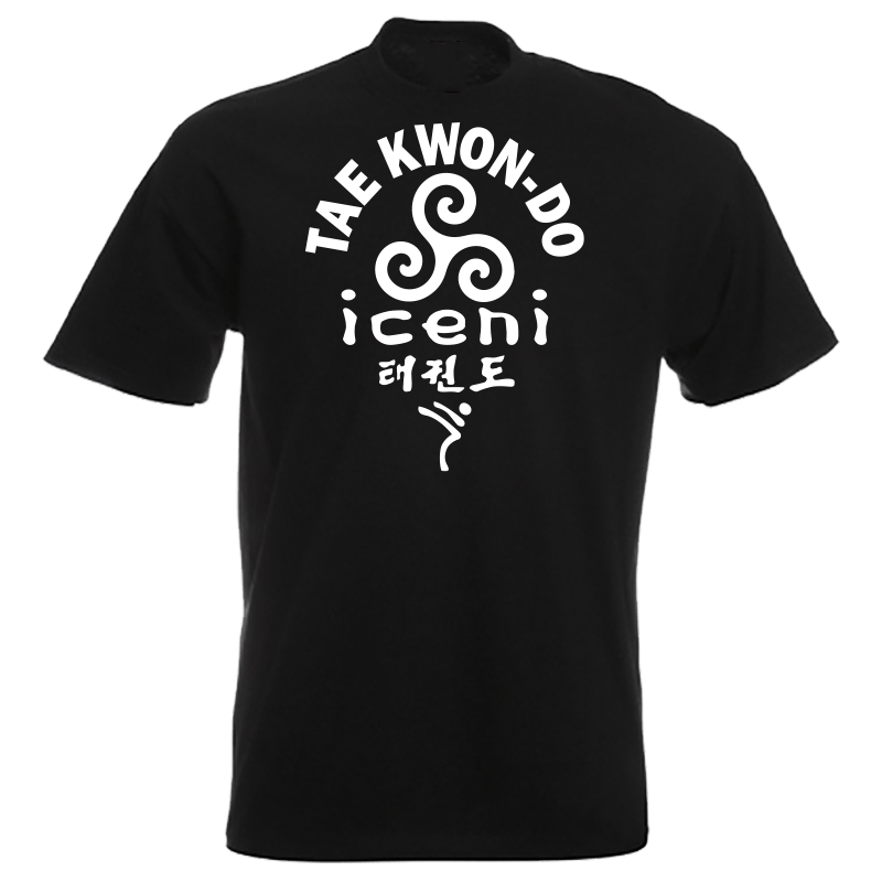 ICENI Taekwondo Black T-shirt