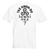ICENI Taekwondo White T-shirt