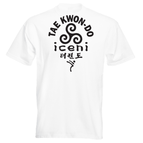 ICENI Taekwondo White T-shirt